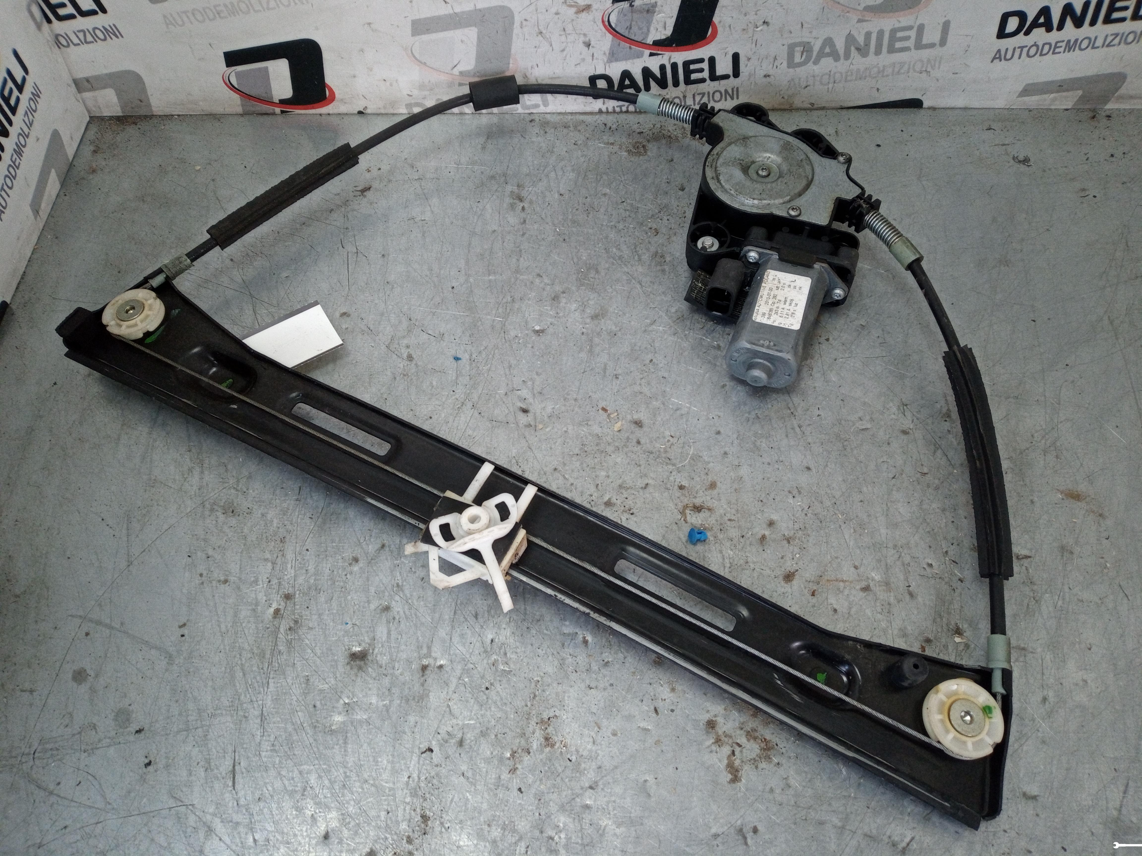 Alzacristallo Elettrico Anteriore Sinistro Per Fiat Panda Dal 2012 In Poi - Compatibile, Made In Italy, Montaggio Facile